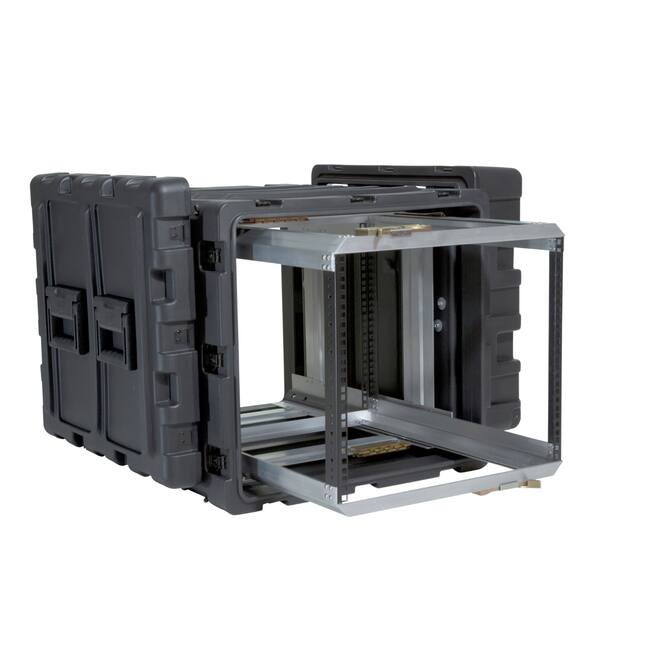 SKB - 3RR Series - Rack Anti-Choc Amovible 9U - Noir - 24 pouces de profondeur