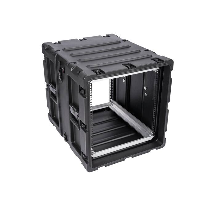 SKB - 3RS Series - Rack Anti-Choc Non-Amovible 11U - Noir - 24 pouces de profondeur