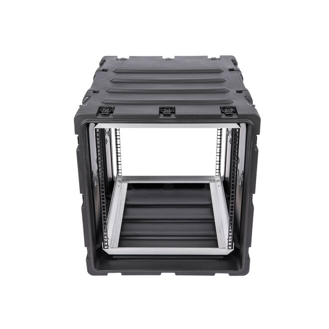 SKB - 3RS Series - Rack Anti-Choc Non-Amovible 11U - Noir - 24 pouces de profondeur