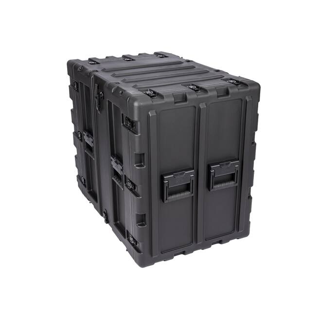 SKB - 3RS Series - Rack Anti-Choc Non-Amovible 14U - Noir - 24 pouces de profondeur