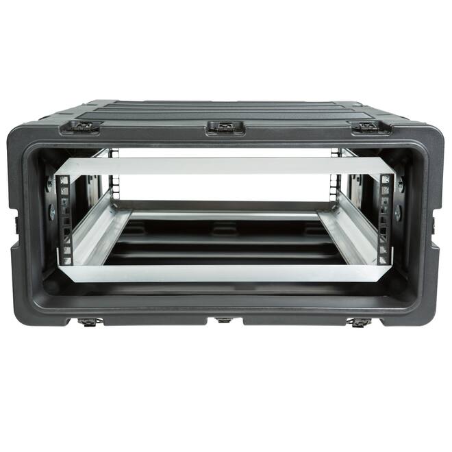 SKB - 3RS Series - Rack Anti-Choc Non-Amovible 3U - Noir - 24 pouces de profondeur