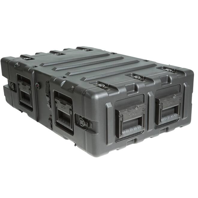 SKB - 3RS Series - Rack Anti-Choc Non-Amovible 3U - Noir - 24 pouces de profondeur
