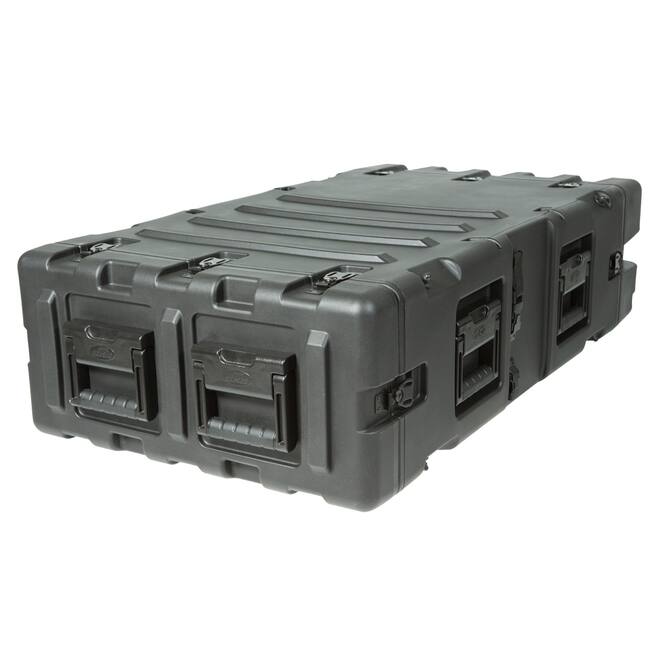 SKB - 3RS Series - Rack Anti-Choc Non-Amovible 3U - Noir - 30 pouces de profondeur