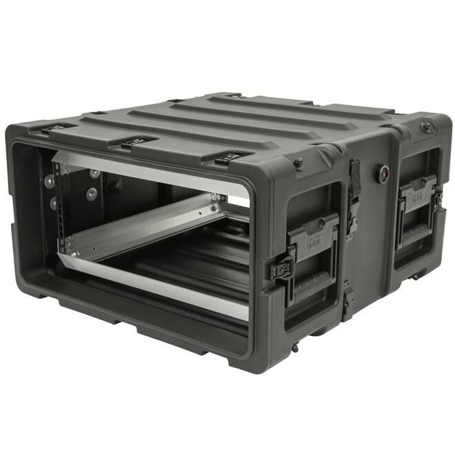 SKB - 3RS Series - Rack Anti-Choc Non-Amovible 4U - Noir - 20 pouces de profondeur