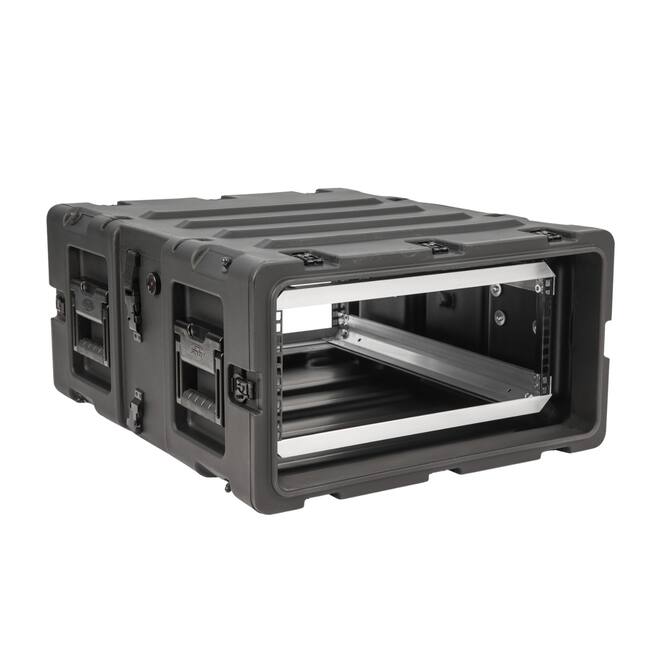 SKB - 3RS Series - Rack Anti-Choc Non-Amovible 4U - Noir - 24 pouces de profondeur