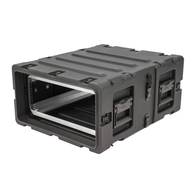SKB - 3RS Series - Rack Anti-Choc Non-Amovible 4U - Noir - 24 pouces de profondeur