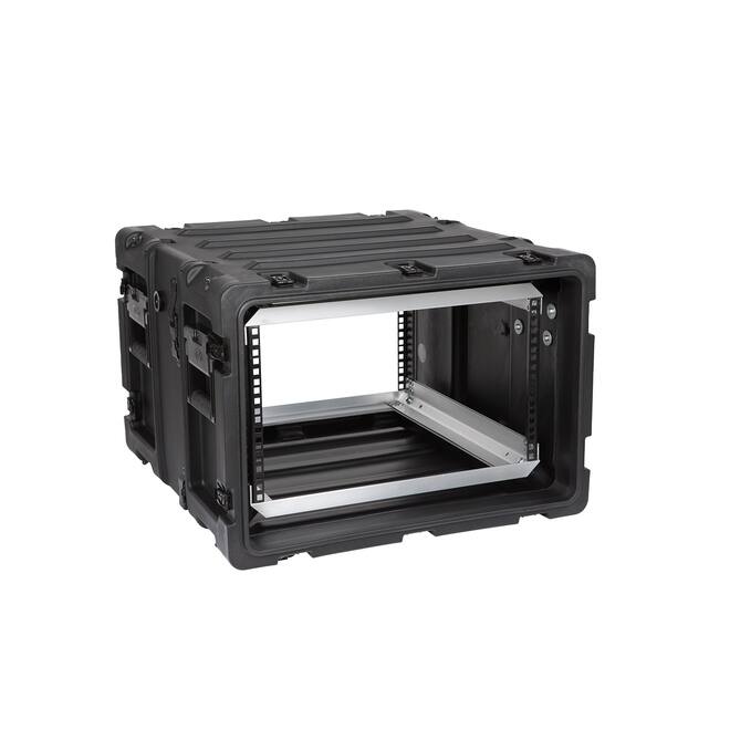 SKB - 3RS Series - Rack Anti-Choc Non-Amovible 6U - Noir - 20 pouces de profondeur