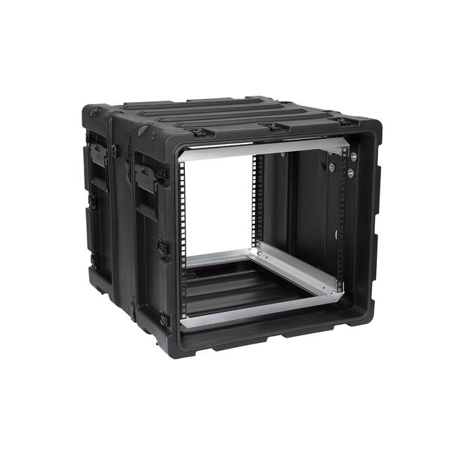 SKB - 3RS Series - Rack Anti-Choc Non-Amovible 9U - Noir - 20 pouces de profondeur