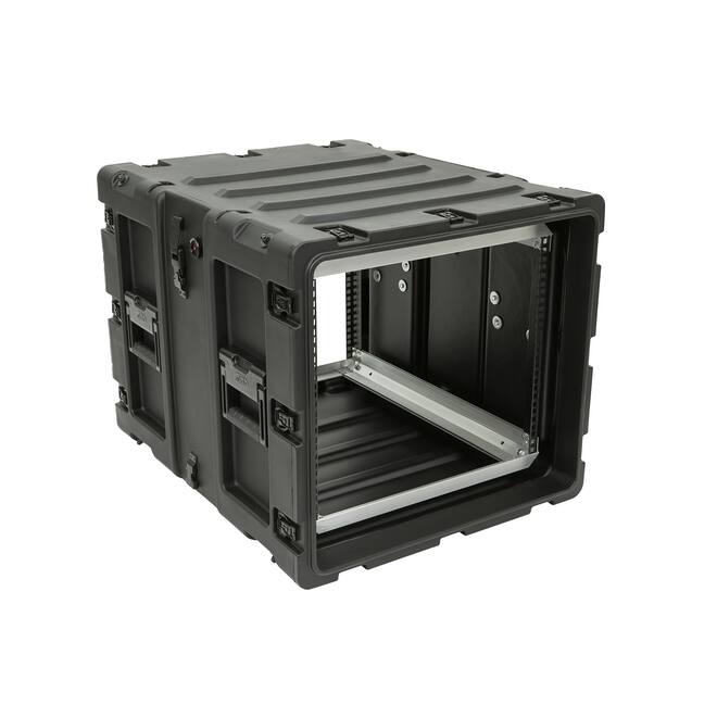 SKB - 3RS Series - Rack Anti-Choc Non-Amovible 9U - Noir - 24 pouces de profondeur