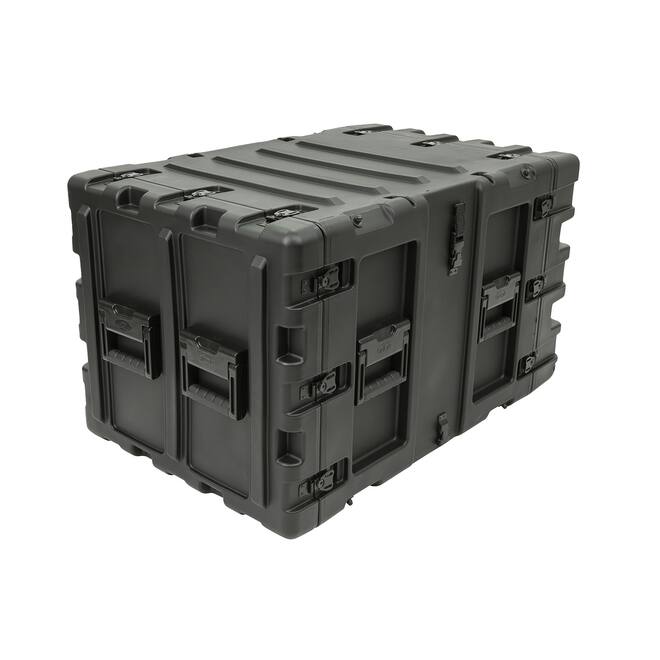 SKB - 3RS Series - Rack Anti-Choc Non-Amovible 9U - Noir - 24 pouces de profondeur