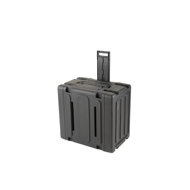 SKB - rSeries - Rack Anti-Choc 6U à Roulettes - Noir - 20 pouces de profondeur - avec Roulettes