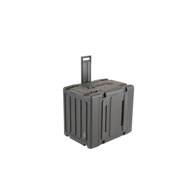 SKB - rSeries - Rack Anti-Choc 8U à Roulettes - Noir - 20 pouces de profondeur - avec Roulettes