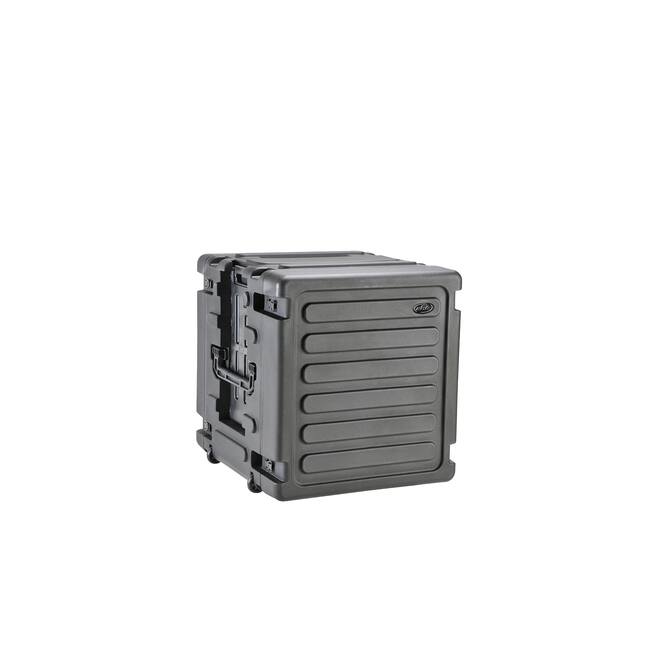 SKB - rSeries - Rack Anti-Choc 12U à Roulettes - Noir - 20 pouces de profondeur - avec Roulettes