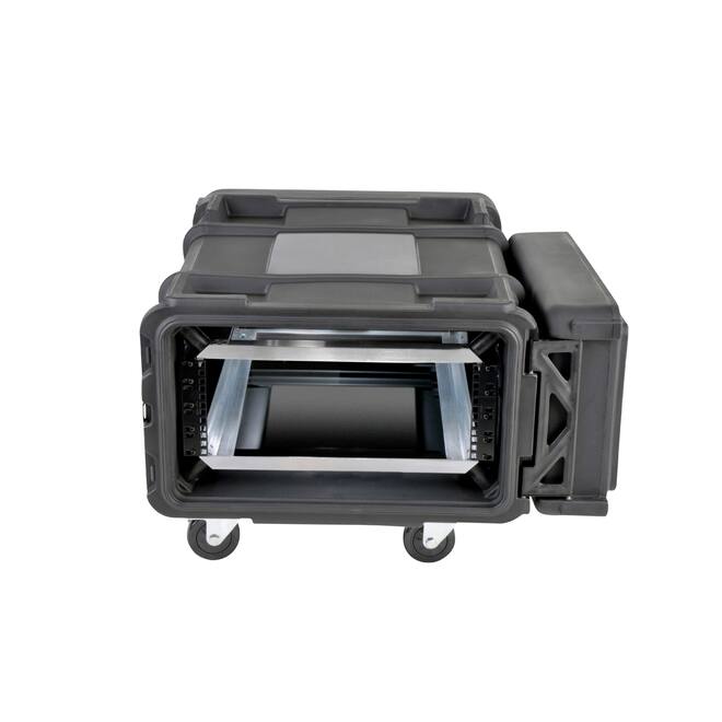 SKB - rSeries - Rack Anti-Choc 4U - Noir - 28 pouces de profondeur - avec Roulettes