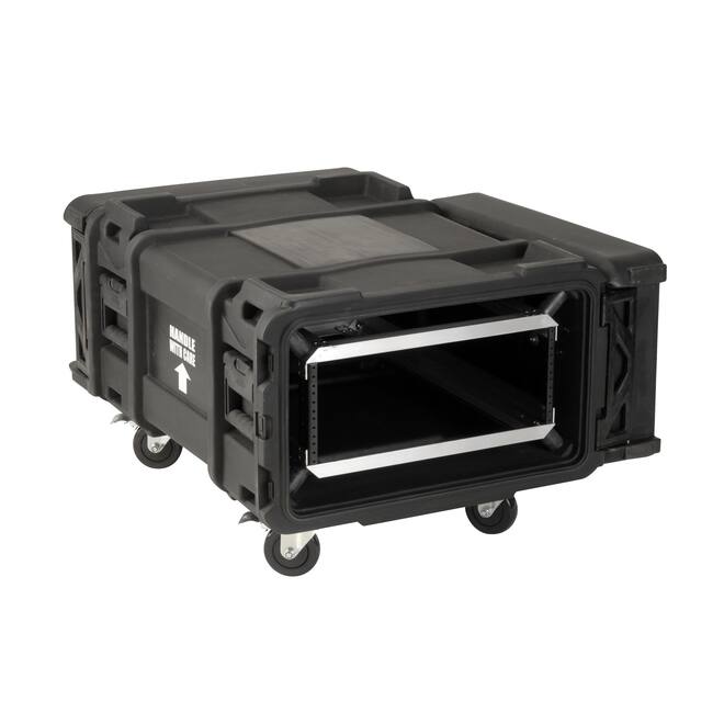 SKB - rSeries - Rack Anti-Choc 4U - Noir - 30 pouces de profondeur - avec Roulettes