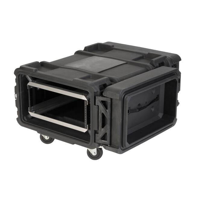 SKB - rSeries - Rack Anti-Choc 4U - Noir - 30 pouces de profondeur - avec Roulettes