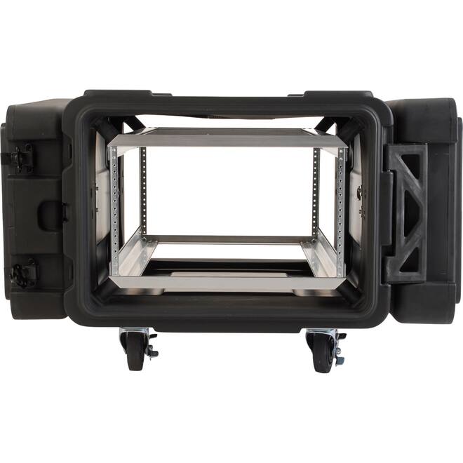 SKB - rSeries - Rack Anti-Choc 6U - Noir - 30 pouces de profondeur - avec Roulettes