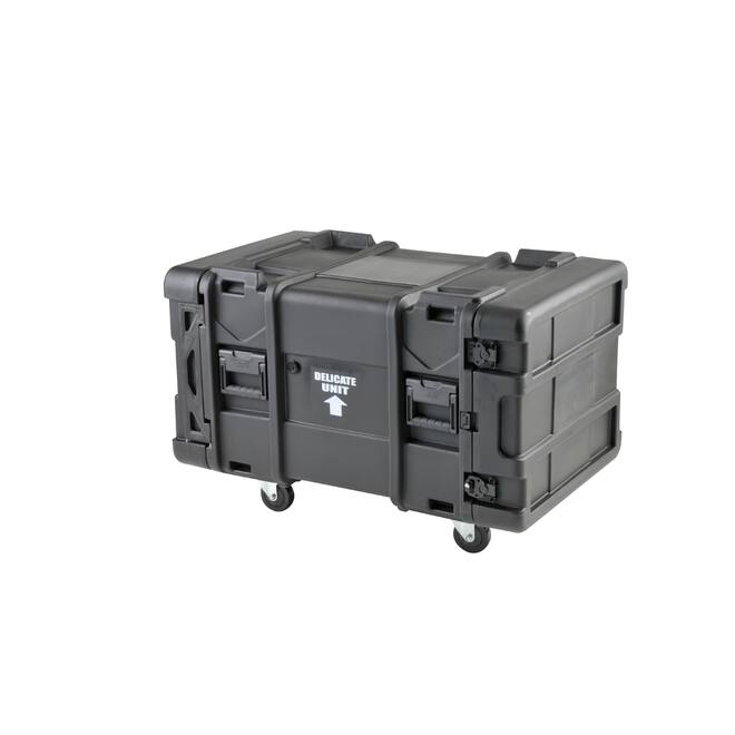 SKB - rSeries - Rack Anti-Choc 8U - Noir - 30 pouces de profondeur - avec Roulettes