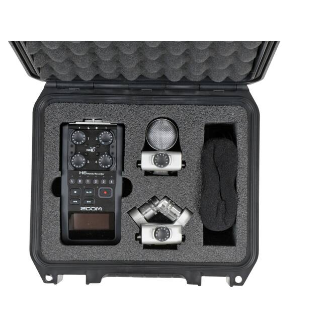 SKB - iSeries 0907-4 - Valise Étanche - Noire - Compartiment Zoom H6 Recorder