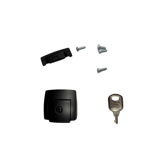 SKB – Accessoires – Ensemble de loquets à boucle noirs