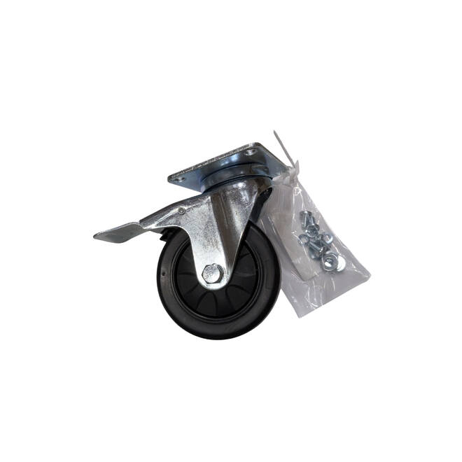 SKB – Accessoires – Roue de 10 cm avec frein dans boîtier en métal