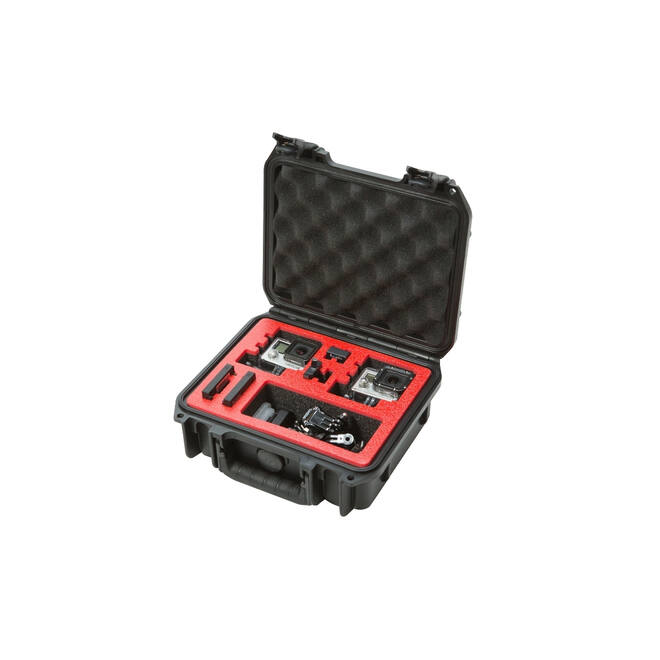 SKB - iSeries - Valise étanche - Noir - Double insert pour GoPro