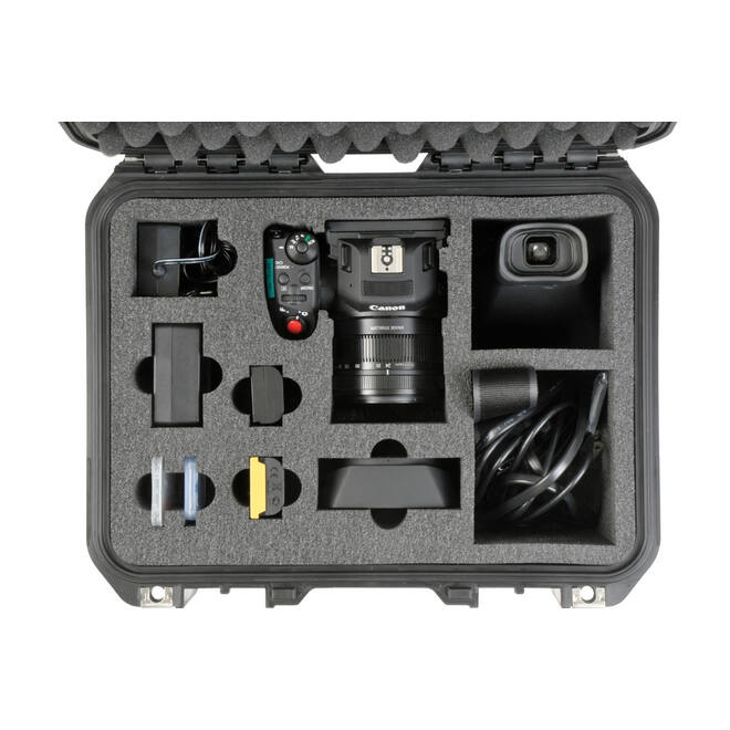 SKB - iSeries - Valise étanche - Noir - Insert pour Canon XC10