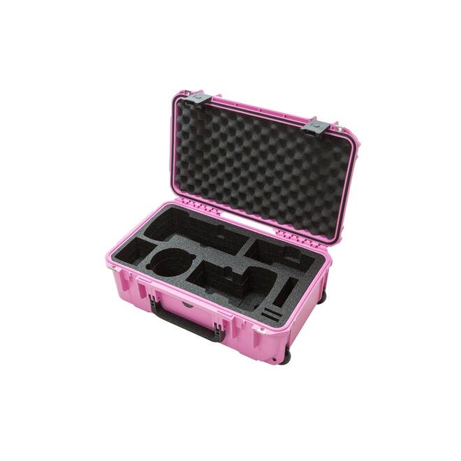SKB - iSeries - Valise étanche - Rose - Insert pour deux DSLR et deux objectifs