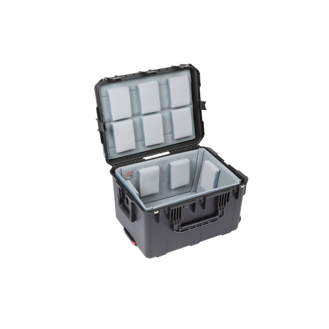 SKB - iSeries 2317-14 - Valise étanche - Noire - avec roulettes - Intérieur rembourré