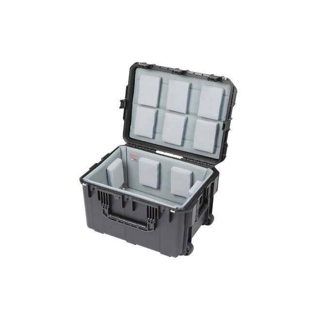 SKB - iSeries 2317-14 - Valise étanche - Noire - avec roulettes - Intérieur rembourré