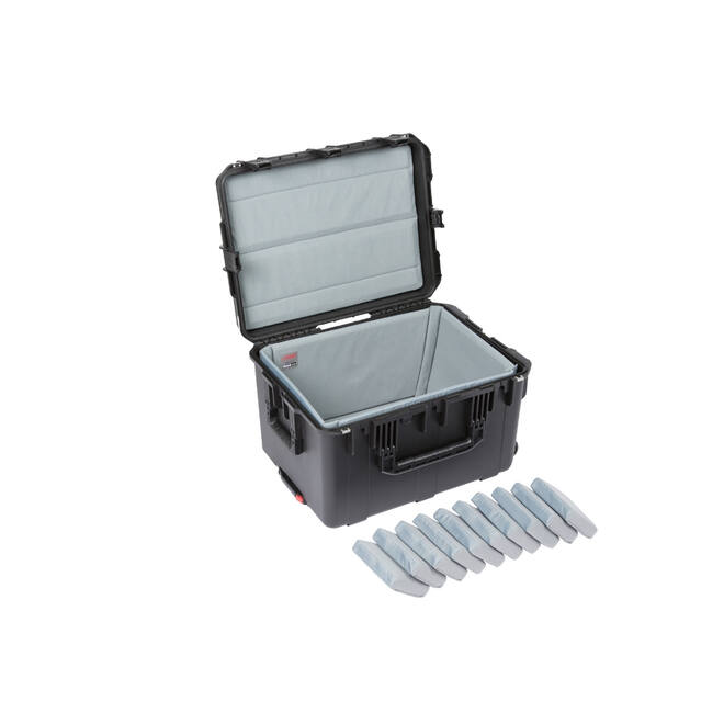 SKB - iSeries 2317-14 - Valise étanche - Noire - avec roulettes - Intérieur rembourré