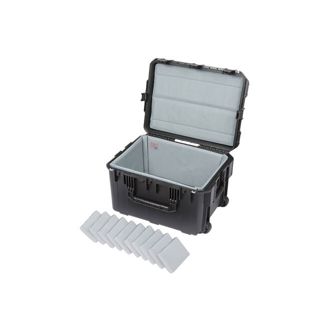 SKB - iSeries 2317-14 - Valise étanche - Noire - avec roulettes - Intérieur rembourré