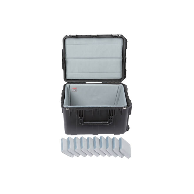 SKB - iSeries 2317-14 - Valise étanche - Noire - avec roulettes - Intérieur rembourré