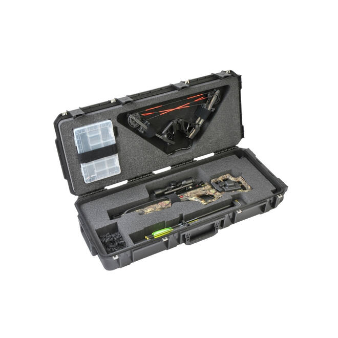 SKB - iSeries - Valise étanche pour arbalète - Noir - Insert amovible pour arbalète TenPoint