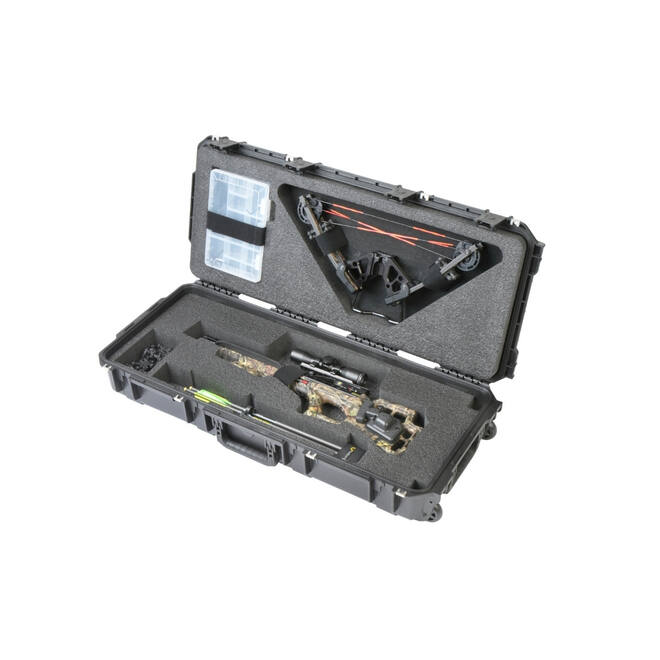SKB - iSeries - Valise étanche pour arbalète - Noir - Insert amovible pour arbalète TenPoint
