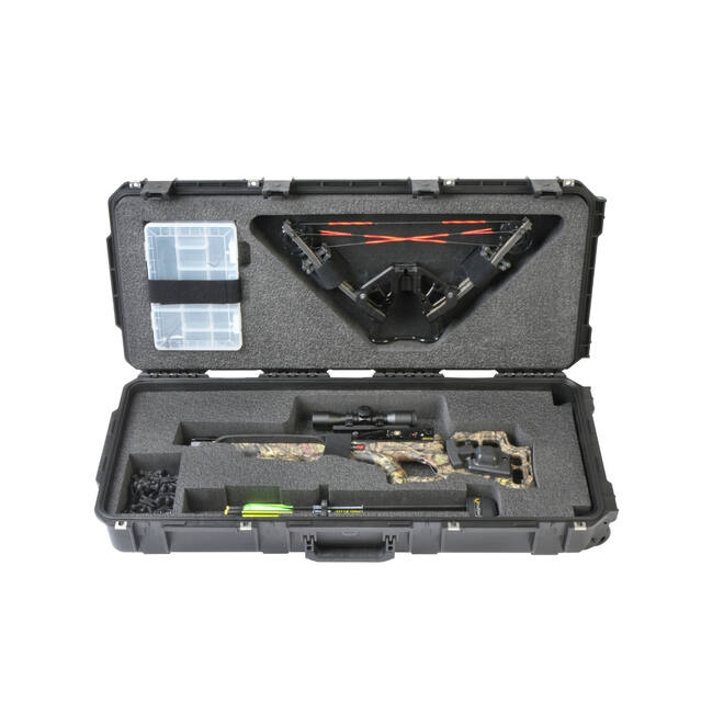 SKB - iSeries - Valise étanche pour arbalète - Noir - Insert amovible pour arbalète TenPoint