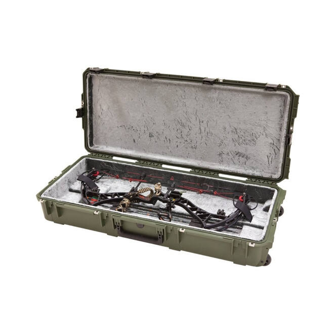 SKB - iSeries 3i-4217-7 - Mallette étanche - Vert - Incrustation pour arc à branches parallèles BowTech