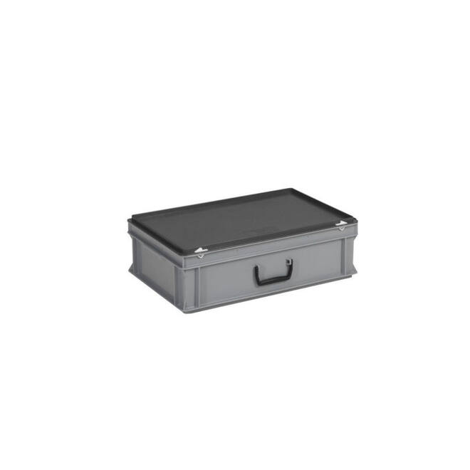 RAKO - Valise en plastique 35-208 - Gris