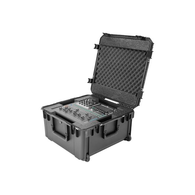 SKB - iSeries 2222-12 - Valise Étanche - Noire - Calage Allen & Heath Qu-5 / Qu-5D