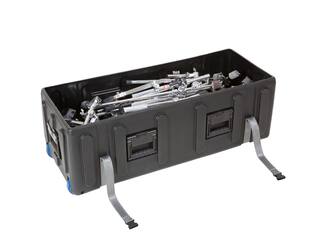 SKB - Valise pour Matériel de Batterie - Grande Taille - avec Poignée & Roulettes