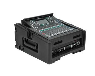 SKB - Rack Compact - 10U Rack Supérieur & 2U Rack Frontal - avec Roulettes