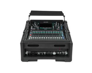SKB - Rack Compact - 10U Rack Supérieur & 2U Rack Frontal - avec Roulettes