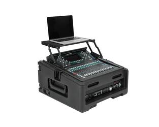 SKB - Rack Compact - 10U Rack Supérieur & 2U Rack Frontal - avec Roulettes