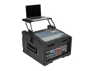 SKB - Rack Compact - 10U Rack Supérieur & 4U Rack Frontal - avec Roulettes