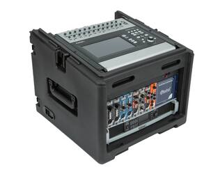 SKB - Rack Compact - 10U Rack Supérieur & 6U Rack Frontal - avec Roulettes
