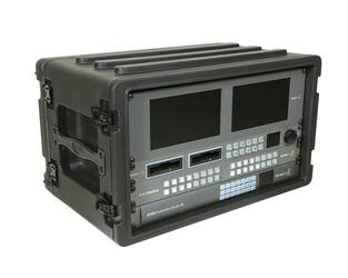 SKB - rSeries - Rack Peu Profond 6U avec Rails en Acier - 27 pouces de profondeur
