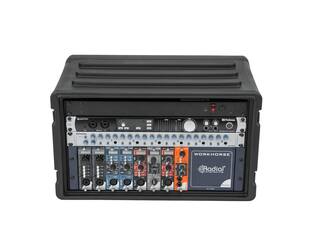 SKB - rSeries - Rack Peu Profond 6U avec Rails en Acier - 27 pouces de profondeur