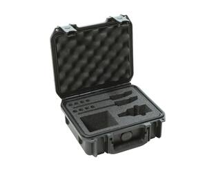 SKB - iSeries 0907-4 - Valise Étanche - Noire - Compartiment Microphone Sennheiser SW
