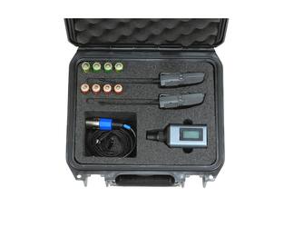 SKB - iSeries 0907-4 - Valise Étanche - Noire - Compartiment Microphone Sennheiser SW