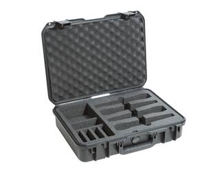 SKB - iSeries 1813-5 - Valise Étanche - Noire - Compartiment pour Quatre Microphones Sans Fil